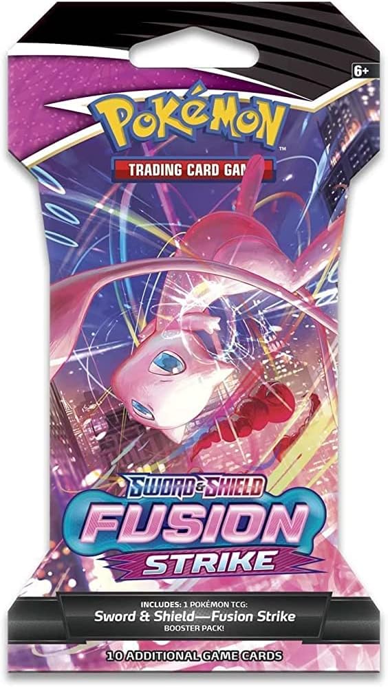 Pokémon TCG: Sword & Shield-Fusion Strike Sleeved Booster Pack (10 Cards)