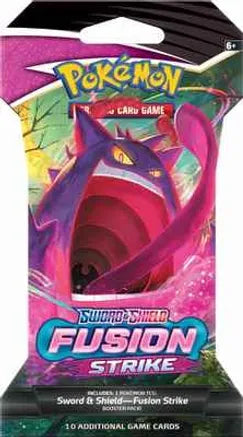 Pokémon TCG: Sword & Shield-Fusion Strike Sleeved Booster Pack (10 Cards)